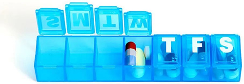 PORTAPILLORE SET MEDSTIMANALE MEDS - Luckyfarma.it