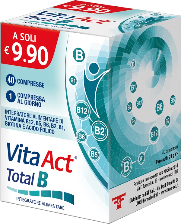 VITA ACT TOTAL B 40 COMPRESSE - Luckyfarma.it
