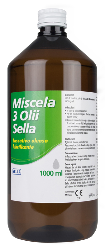 MISCELA 3 OLII LASSATIVO 1 LITRO MD - Luckyfarma.it