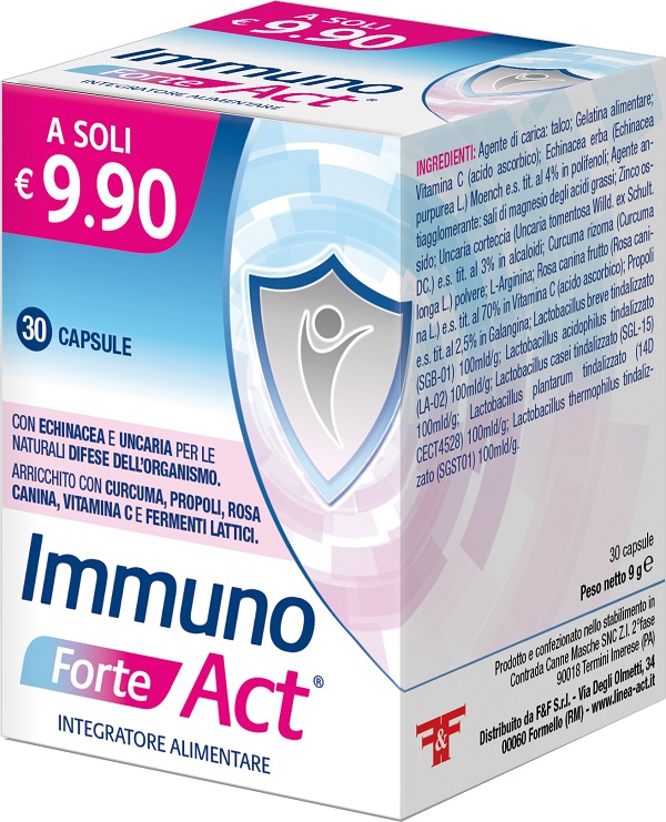 IMMUNO ACT FORTE 30 CAPSULE - Luckyfarma.it