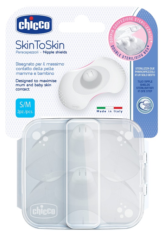 CHICCO PARACAPEZZOLI SILICONE SMALL - Luckyfarma.it