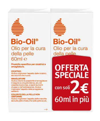 BIO-OIL OLIO PER LA CURA DELLA PELLE 2 X 60 ML - Luckyfarma.it