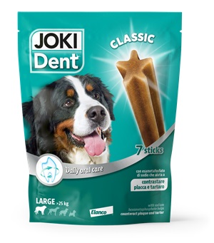JOKI DENT CLASSIC SACCHETTO 270 G PER CANI DI TAGLIA EXTRALARGE OLTRE 25 KG - Luckyfarma.it