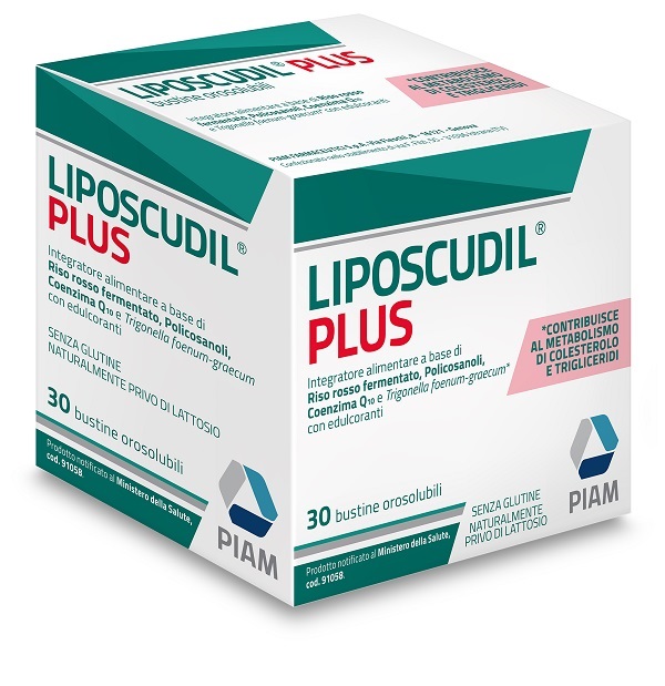 LIPOSCUDIL PLUS 30 BUSTINE OROSOLUBILI - Luckyfarma.it