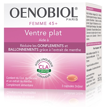 OENOBIOL VENTRE PLAT FEMME 45+ 60 CAPSULE - Luckyfarma.it
