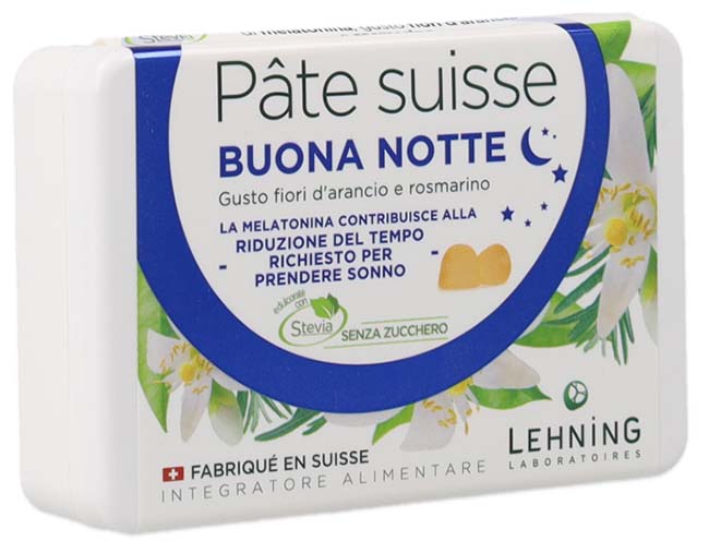PATE SUISSE BUONA NOTTE 40 PASTIGLIE GOMMOSE - Luckyfarma.it
