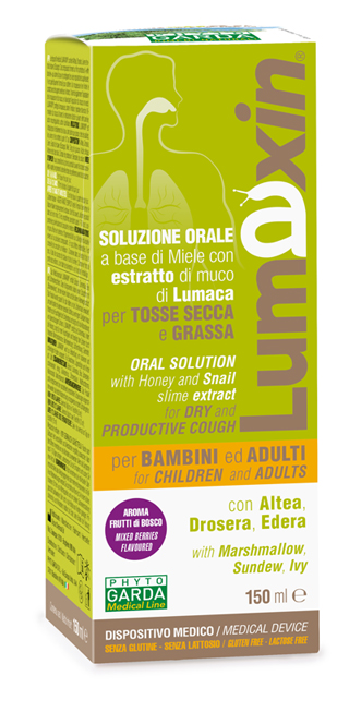 LUMAXIN DISPOSITIVO MEDICO SCIROPPO ADULTI/BAMBINI 150 ML - Luckyfarma.it