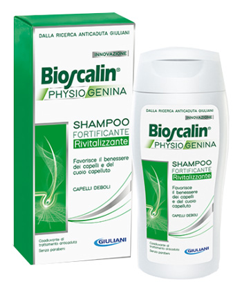 BIOSCALIN PHYSIOGENINA SHAMPOO FORTIFICANTE RIVITALIZZANTE 200 ML - Luckyfarma.it