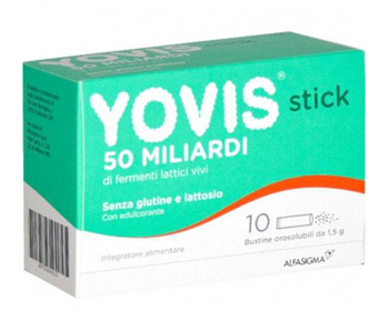 YOVIS STICK 10 BUSTINE DA 1,5 G - Luckyfarma.it