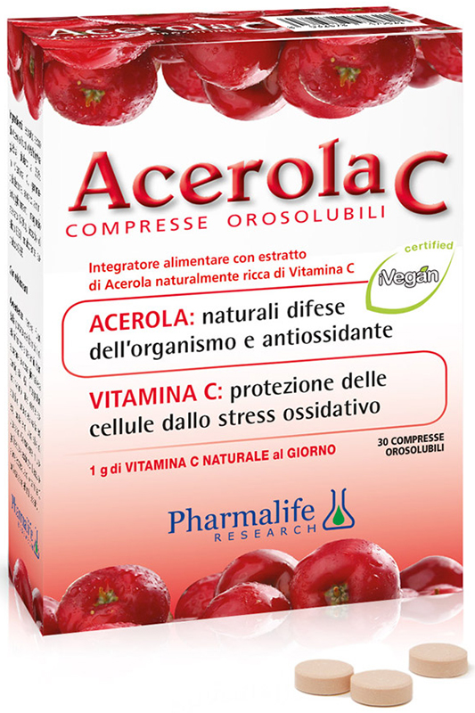 ACEROLA C 30 COMPRESSE OROSOLUBILI - Luckyfarma.it