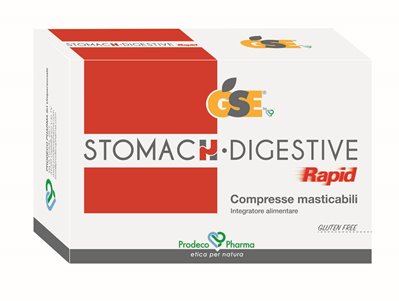 GSE STOMACH DIGESTIVE RAPID 24 COMPRESSE MASTICABILI - Luckyfarma.it