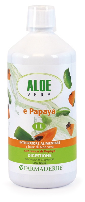 ALOE VERA SUCCO PURO PAPAYA 1000 ML - Luckyfarma.it