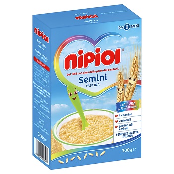 NIPIOL PASTINA SEMINI 300 G - Luckyfarma.it