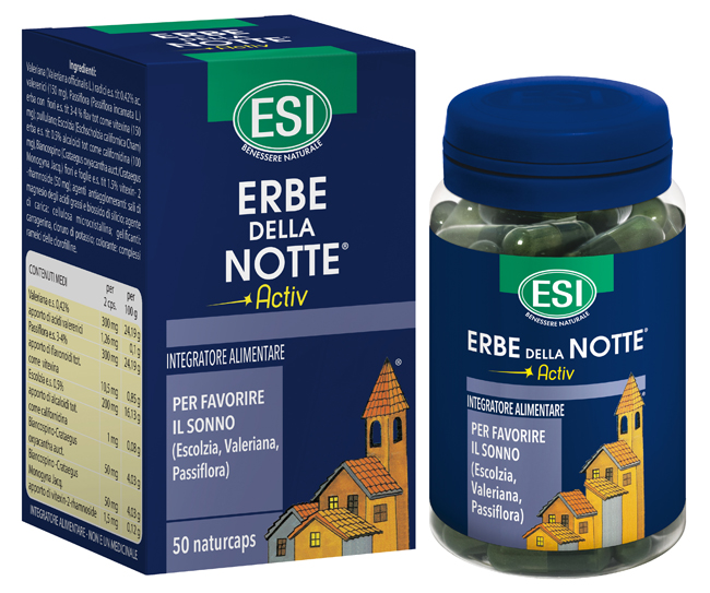 ESI ERBE DELLA NOTTE ACTIV 50 CAPSULE - Luckyfarma.it