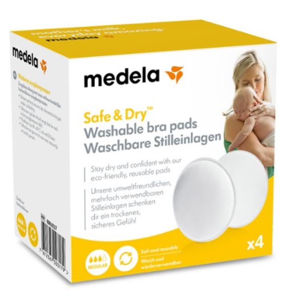 SAFE & DRY COPPETTA ASSORBILATTE LAVABILE 4 PEZZI - Luckyfarma.it