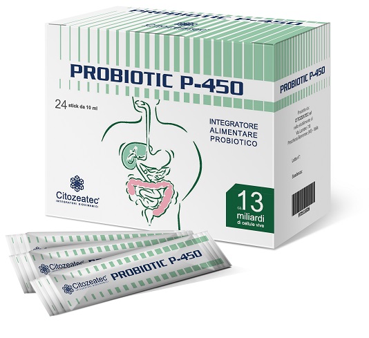 PROBIOTIC P-450 24 STICK MONODOSE 10 ML - Luckyfarma.it
