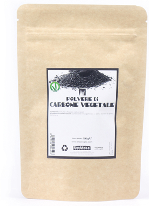 CARBONE VEGETALE POLVERE 100 G - Luckyfarma.it