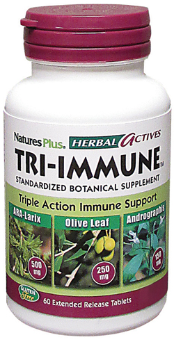TRI IMMUNE 60 TAVOLETTE HERBAL ACTIVES - Luckyfarma.it