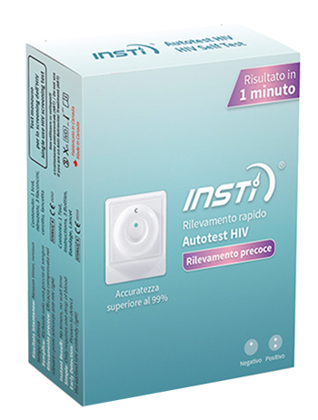 TEST DI AUTODIAGNOSI INSTI HIV INDIVIDUAZIONE ANTICORPI DELL'HIV SCREEN TEST - Luckyfarma.it