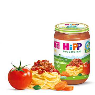 HIPP BIO SPAGHETTINI AL RAGU' 220 G - Luckyfarma.it