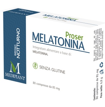 PROSER MELATONINA 80 COMPRESSE - Luckyfarma.it