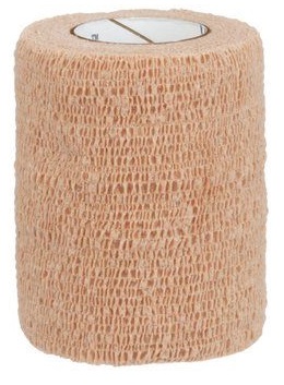 BENDA ELASTICA COMPRESSIVA AUTOADESIVA COBAN 7,5X200CM IN ESTENSIONE 7,5X450CM COLORE CARNE - Luckyfarma.it