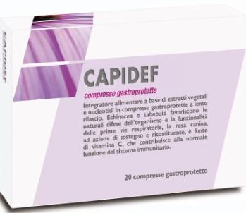 CAPIDEF 20 COMPRESSE GASTROPROTETTE - Luckyfarma.it
