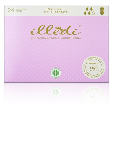 ILLEDI ASSORBENTI MINI IN TESSUTO NON TESSUTO PER INCONTINENZA 230 MM 24 PEZZI - Luckyfarma.it