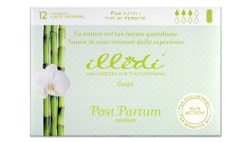 ILLEDI ASSORBENTI LADY NORMAL SENZA ALI POST PARTO PER TUTTI I TIPI DI PERDITE MEDIUM 12 PEZZI - Luckyfarma.it