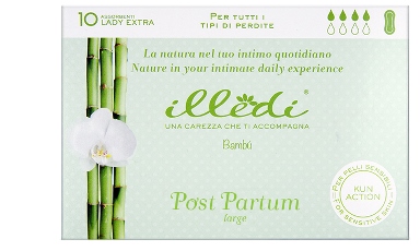 ILLEDI ASSORBENTI LADY EXTRA SENZA ALI POST PARTO PER TUTTI I TIPO DI PERDITE LARGE 10 PEZZI - Luckyfarma.it