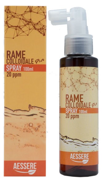 RAME COLLOIDALE PLUS SPRAY 20PPM 100 ML - Luckyfarma.it