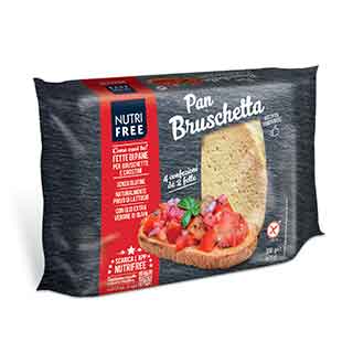 NUTRIFREE PANBRUSCHETTA 4 X 75 G - Luckyfarma.it