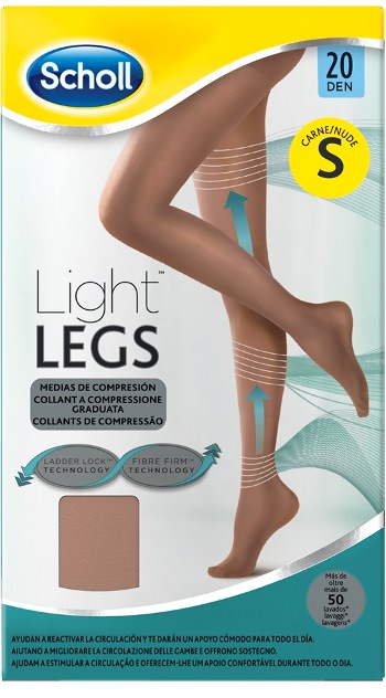 SCHOLL LIGHTLEGS 20 DENARI TAGLIA S COLORE NUDE 1 PAIO - Luckyfarma.it