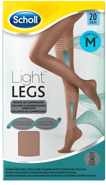 SCHOLL LIGHTLEGS 20 DENARI TAGLIA M COLORE NUDE 1 PAIO - Luckyfarma.it