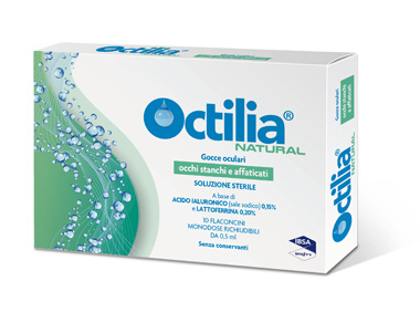 OCTILIA NATURAL OCCHI STANCHI E AFFATICATI 10 FLACONCINI 0,5 ML - Luckyfarma.it