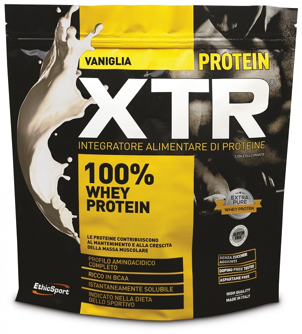 ETHICSPORT PROTEIN XTR VANIGLIA POLVERE 500 G - Luckyfarma.it