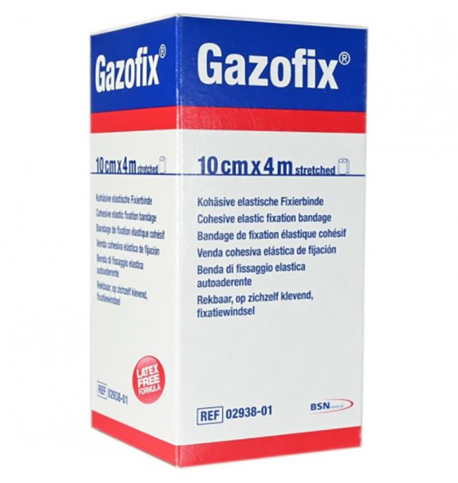 BENDA ELASTICA AUTOADESIVA GAZOFIX 10X400 CM - Luckyfarma.it