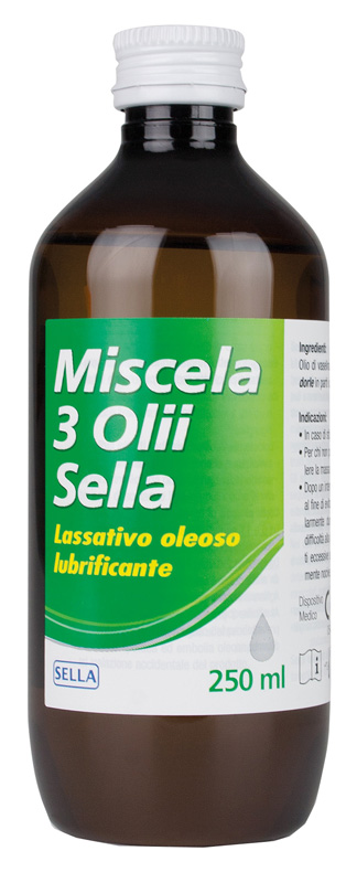 MISCELA 3 OLI LASSATIVO MD SELLA 250 ML - Luckyfarma.it