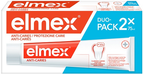 ELMEX PROTEZIONE CARIE 2 X 75 ML - Luckyfarma.it