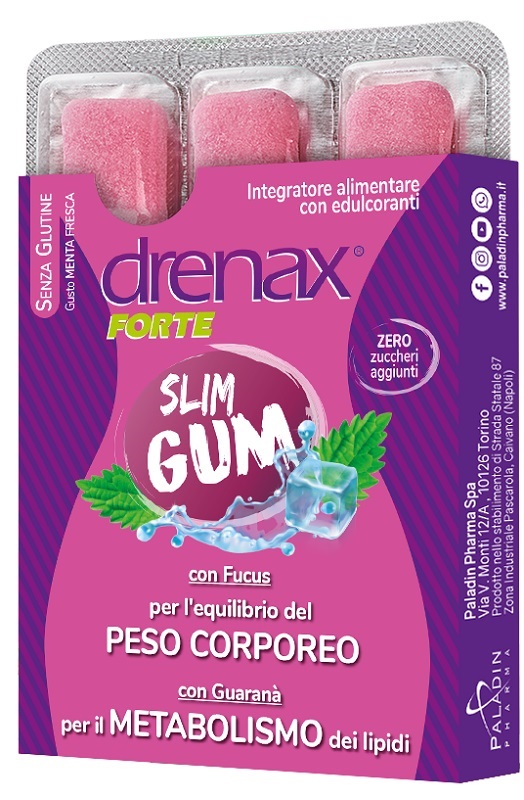 DRENAX SLIM DIMAGRANTE 9 GUM - Luckyfarma.it