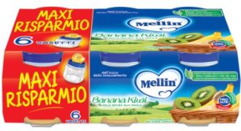 MELLIN OMOGENEIZZATO BANANA KIWI 6 X 100 G - Luckyfarma.it