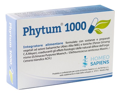 PHYTUM 1000 30 CAPSULE 500 MG - Luckyfarma.it