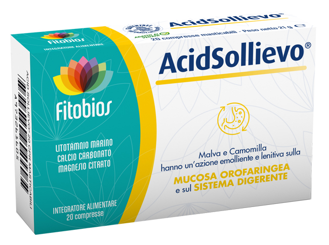 ACID SOLLIEVO 20 COMPRESSE - Luckyfarma.it