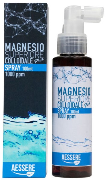 MAGNESIO SUPERIORE COLLOIDALE PLUS SPRAY 1000 PPM 100 ML - Luckyfarma.it
