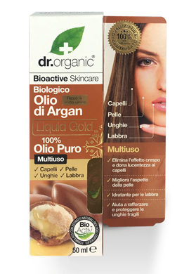 DR ORGANIC ARGAN 100% PURE OIL OLIO PURO 50 G - Luckyfarma.it