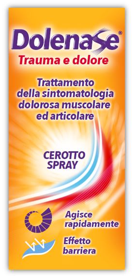 DOLENASE CEROTTO SPRAY TRAUMA E DOLORE 50 ML - Luckyfarma.it