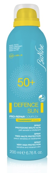BIONIKE DEFENCE SUN SPRAY TRANSPARENT TOUCH SPF 50+ 200 ML - Luckyfarma.it