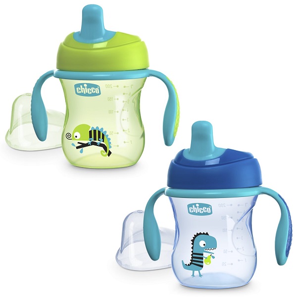 CHICCO TAZZA TRAINING AZZURRA 6 MESI - Luckyfarma.it