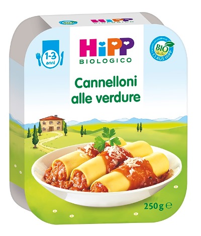 HIPP BIO CANNELLONI ALLE VERDURE 250 G - Luckyfarma.it