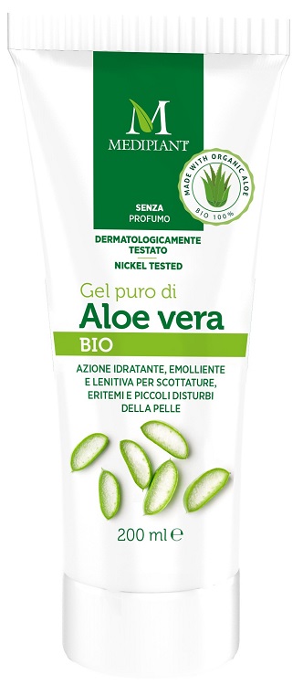 GEL ALOE VERA BIO TUBO 200 ML - Luckyfarma.it